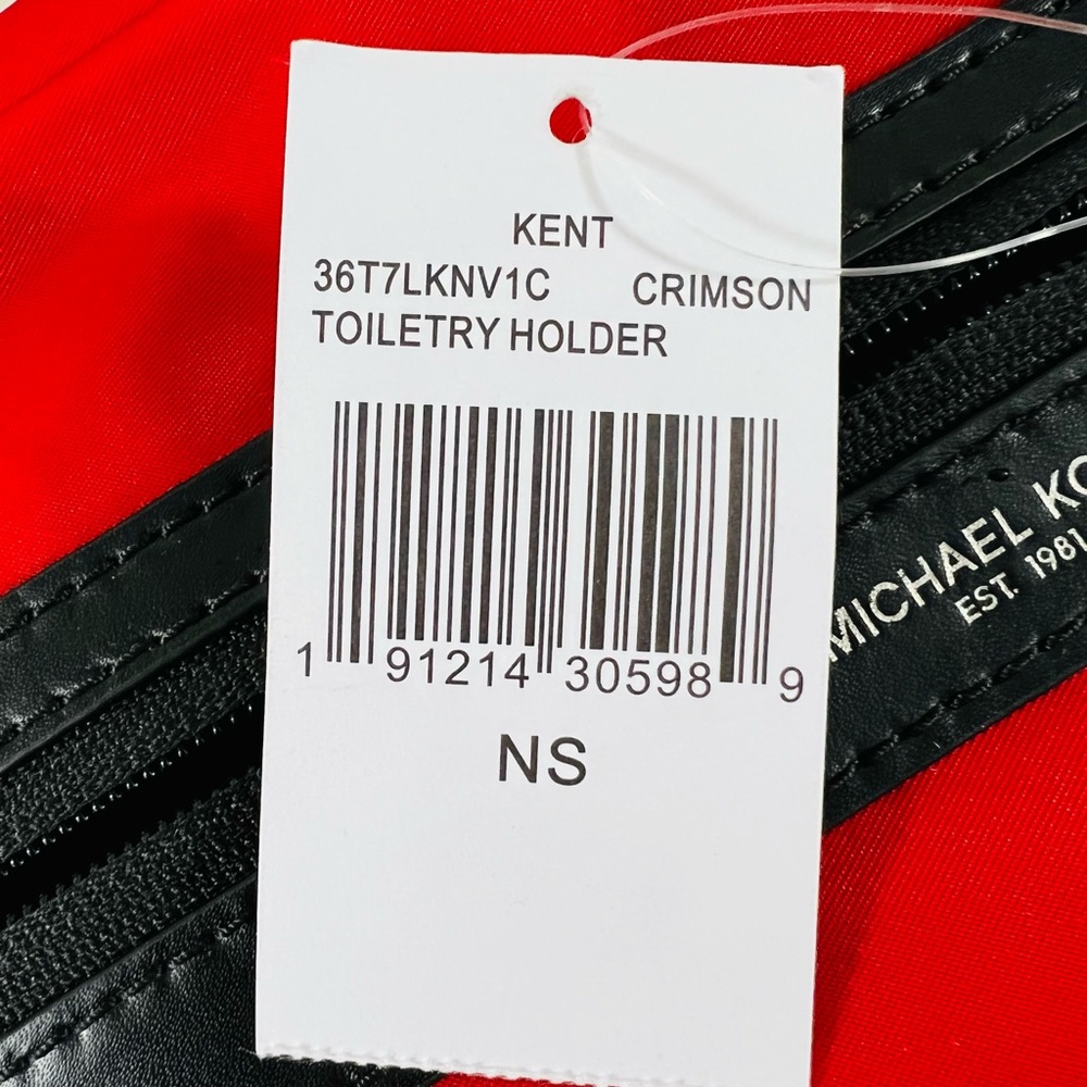 Michael Kors Kent Men’s Nylon Toiletry Holder Travel Case Bag - Picture 10 of 14